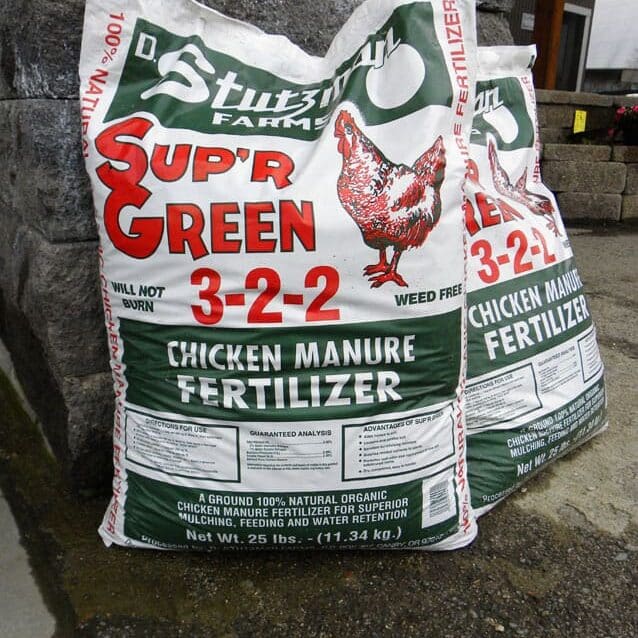Chicken Manure Natural Organic 1 Cubic Foot and bulk